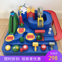  Domestic spot Imported from Japan Thomas THOMAS adventure track toy childrens combination inertial train