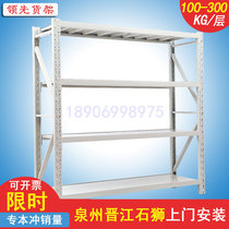 Factory warehouse shelf shelf Multi-layer household commercial light medium and heavy storage rack floor iron shelf display rack