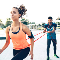 Fitness elastic belt resistance belt horizontal bar pull up body to help sports students train rubber band