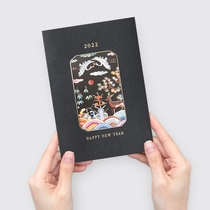 The company thanks the blessing business invitations high-end customized New Years Day Christmas and New Year greeting cards creative print logo