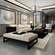 Hotel sofa lobby simple modern five-star Hotel new Chinese furniture high-end club Villa furniture customization