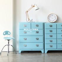 Molly plane head dulton file cabinet four-layer five-drawer storage storage cabinet office 100-254