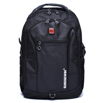 Foreign trade export Swiss withdrawal cabinet pick-up slip backpack outdoor waterproof student bag durable mens and womens computer bag