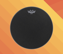 REMO BE-0813-ES EMPEROR BLACK SUEDE 13 inch BLACK fog drum