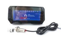 Motorcycle modification LCD instrument High-definition blue film digital display general modification speed speed oil volume adjustable pre -