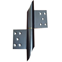 5 inch stainless steel door matte black locomotive Korean door thickened flag-shaped dump gray gun harmony hinge hinge