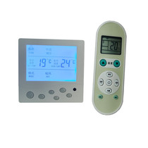K - 8C central air - conditioned LCD thermostat control digital display fan coil temperature controller 86 type three - speed control switch