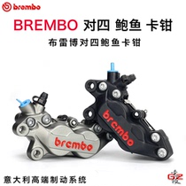 brembo Brebo vs. four abalone modified brake calipers calf n1 m u Kawasaki Ninja battle