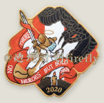 Border Plan Firefly Original Design Salute Doctor China Cheer Cloth Zhang Magic Sticker Spot