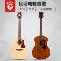 Guild Full Single D-140CE OM-120 Folk Electric box D-140 D-120 Acoustic performance Advanced guitar