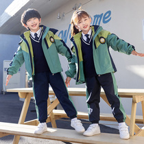 Chong clothes kindergarten Garden clothes autumn sportswear three-piece school uniforms three-in-one autumn and winter childrens class clothes