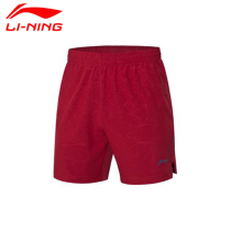 (2020 new products) Li Ning badminton series Mens sports pants skin-friendly competition shorts AAPQ239