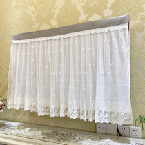 High-end TV cover TV Hood European LCD curtain TV lace 50 TV dustproof fashion cover 65 inch