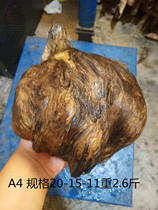 Amber wood pine Mingzi Bei Agarwood log carving practice hand flame pattern lightning pattern hand string material decoration dead wood