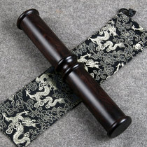 Purple sandalwood mahogany tai chi ruler Tai Chi health stick Qigong Taijiquan Sandalwood two sticks Solid wood tai chi stick