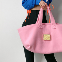 Mitaogirl net celebrity gym training sports bag female large capacity shoulder bag ins lightweight storage yoga bag