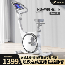 Merrick Silver Moon dynamic bicycle family exercise bike bike Sports weight loss small equipment indoor super quiet