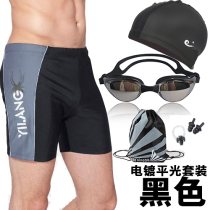 6XL fat fat man plus size male myopia swimming trunks extra size men hot spring swimsuit flat corner tide loose