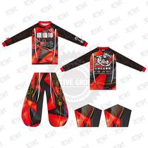  Personalized custom lion dance costume Dragon lion costume performance costume Short-sleeved TEE long-sleeved trousers foot cover professional design