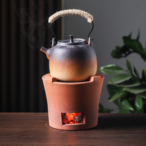 Carbon stove clay old-fashioned red mud small fire charcoal stove household outdoor tea stove small kung fu tea cooker small kung fu tea cooker