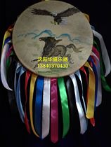 Special Wenwang gods hand-painted painted boutique Great Gods two gods jumping gods please God Hand drums