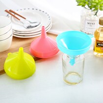 Plastic long handle large caliber funnel household kitchen jug small funnel oil pot Liquid Dispensing tool oil leak