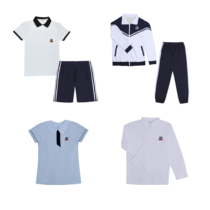 Dongguan Huizhou Guangming Guangzheng Experimental Middle School High School Winter and Summer Autumn School Uniform Boys and Girls Long and Short Sleeve Shirt Pants
