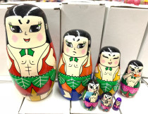 Huludao Russian seven-story doll Harbin tourist souvenir animation doll gourd seven brothers doll