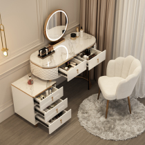 Nordic dressing table storage cabinet one bedroom small apartment Net red ins style modern simple light luxury makeup table