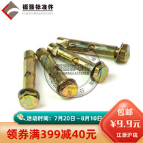 Hexagonal expansion bolt Flat head expansion anchor Hexagonal sleeve expansion screw M6M8M10M12M16