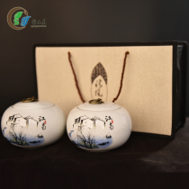 2021 New tea Green tea Anhui specialty Shu Zhiming Shu Cheng small orchid tea Orchid sword Hao porcelain pot high-grade gift