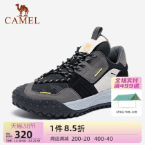 Camel mens shoes 2022 spring new fashion 100 hitch working shoes Baotou Breathable Casual Shoes Outdoor Sneakers