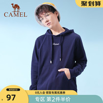 Camel mens 2021 sweater new mens wild casual hoodie early autumn lovers mens coat tide