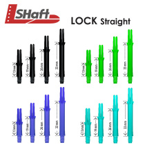 L-Style LOCK STRAIGHT fixed dart Rod multi-length Crystal dart Rod