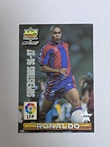 MC 1997 La Liga Star Card Double Card Ronaldo Giovanni Barcelona