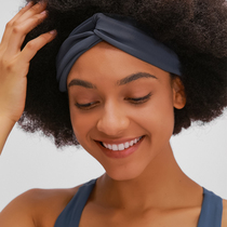 Yoga hair band womens new elastic breathable sweat-absorbing headband fashion hair tie running sports antiperspirant headband hair band