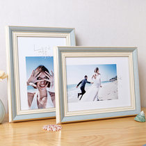 American photo frame table European retro photo frame wall hanging custom picture frame 7 8 inch wedding photos Family photos Wash photos