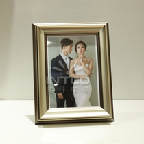 American photo frame set-up European style retro photo frame wall frame 7 8 inch custom wedding photo family photo wash photo