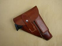German PPK cow leather cover reenactment props performance props