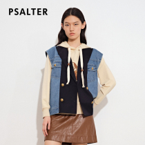 Shopping mall with shadow Psalm women 2021 autumn new horse clip 6C31340028
