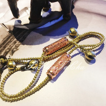 Mrs Thai Buddha brand genuine Azan Surapa anklet Charm Charm Fortune Tao flower