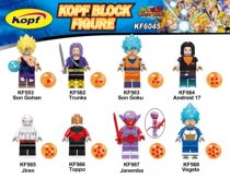 Kefeng building blocks KF6045 animation Dragon Ball series Wukong artificial people assembly building blocks children educational toys