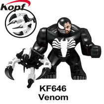 Kefeng KF646 Super hero KF901 adult collection Venom extermination hate Deadpool Childrens toys
