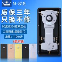 Ground spring N818 black titanium rose gold titanium black frameless glass door ground Spring Spring