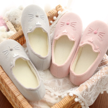 Moon shoes autumn postpartum pregnant womens shoes indoor soft bottom spring and autumn breathable bag with maternal slippers home shoes