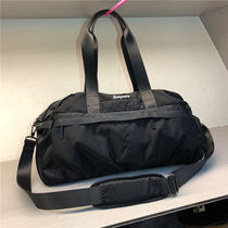 Dry and wet separation Sport Fitness Package Mens tennis Red travel Package Female hand Han version Short track Large capacity Travel luggage bag