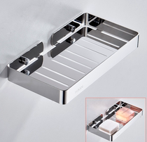 304 stainless steel soap box no punch balcony laundry pool soap rack toilet drain rack tray