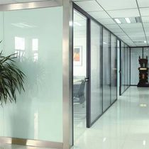 Shopping mall glass partition Glass door Office partition Various custom tempered glass professional package installation