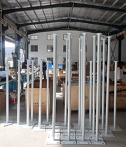 Manufacturers wind turbine pole display stand tower galvanized stainless steel pipe strong and durable meters can be customized