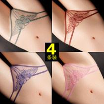 2022 new lace sexy flavored web yarn embroidery glamorous and comfortable breathable woman soft and high elastic underpants